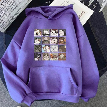 Women's Personalized Harajuku Sweatshirt Loose Plus Size