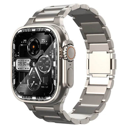 Women's Electronic Magnetic Snap Titanium Alloy Watch Strap