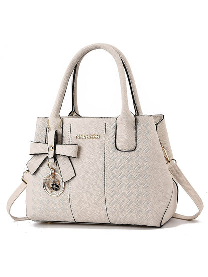 Affordable Luxury formal Handbag PU Leather Made.