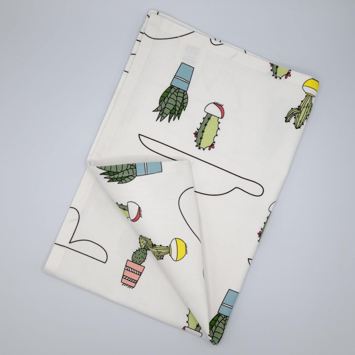 Clouds Over Cacti Tea Towels: Sets/3