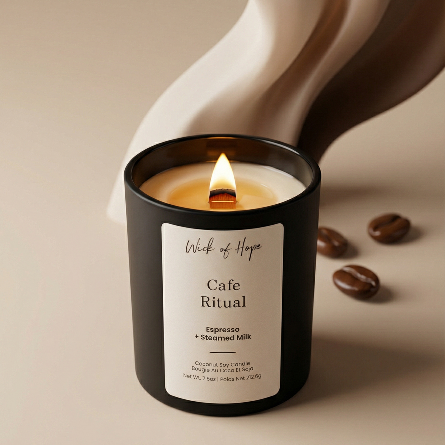Cafe Ritual Candle | Espresso + Steamed Milk