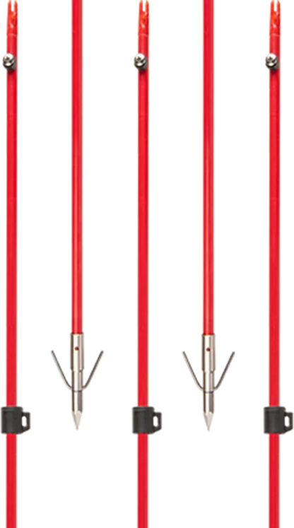 Cajun Archery Bowfishing Fiberglass Arrow W/ Piranha Point XT