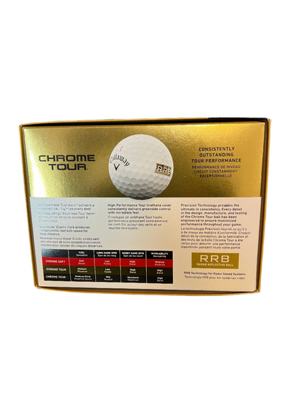 Balles de golf Callaway Chrome Tour RRB '24