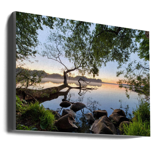 Wall art Lake view