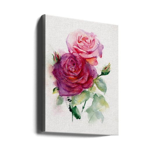 Art mural Rose juin