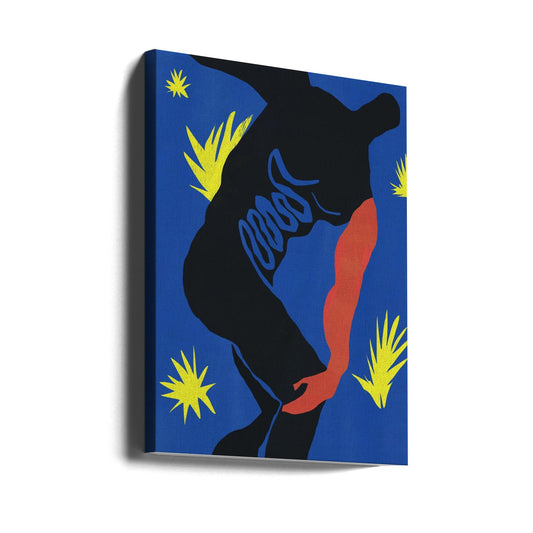 Silhouette sportive en papier découpé pour décoration murale
