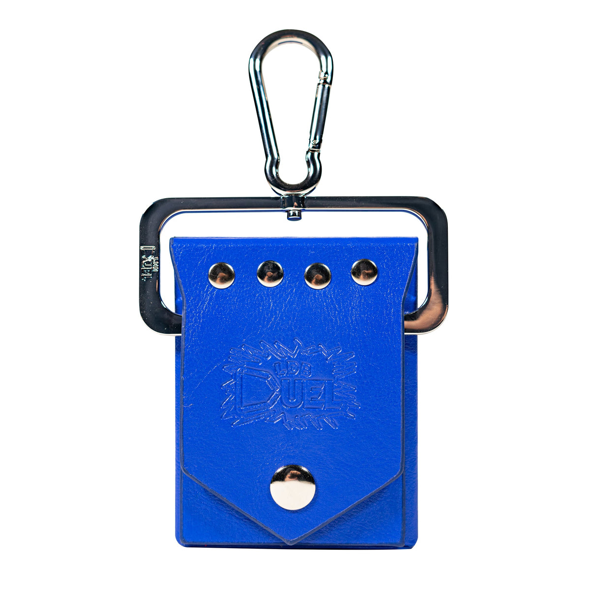 Boîte de rangement Kaiba Bleue + Passant de ceinture - Coque Rigide - Similicuir