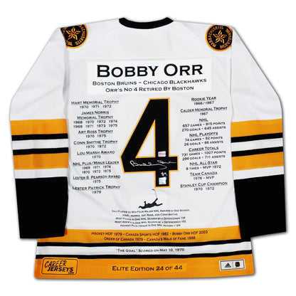 Bobby Orr Boston Bruins Career Jersey /44