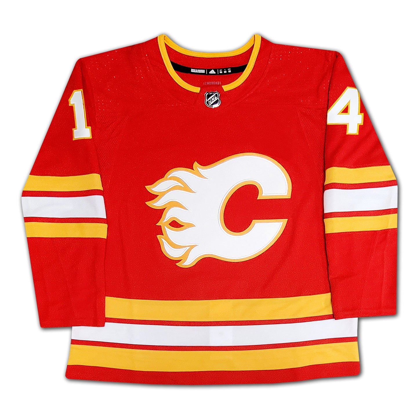 THEOREN FLEURY CAREER JERSEY LIMITED EDITION OF 14 - SIGNED - CALGARY FLAMES