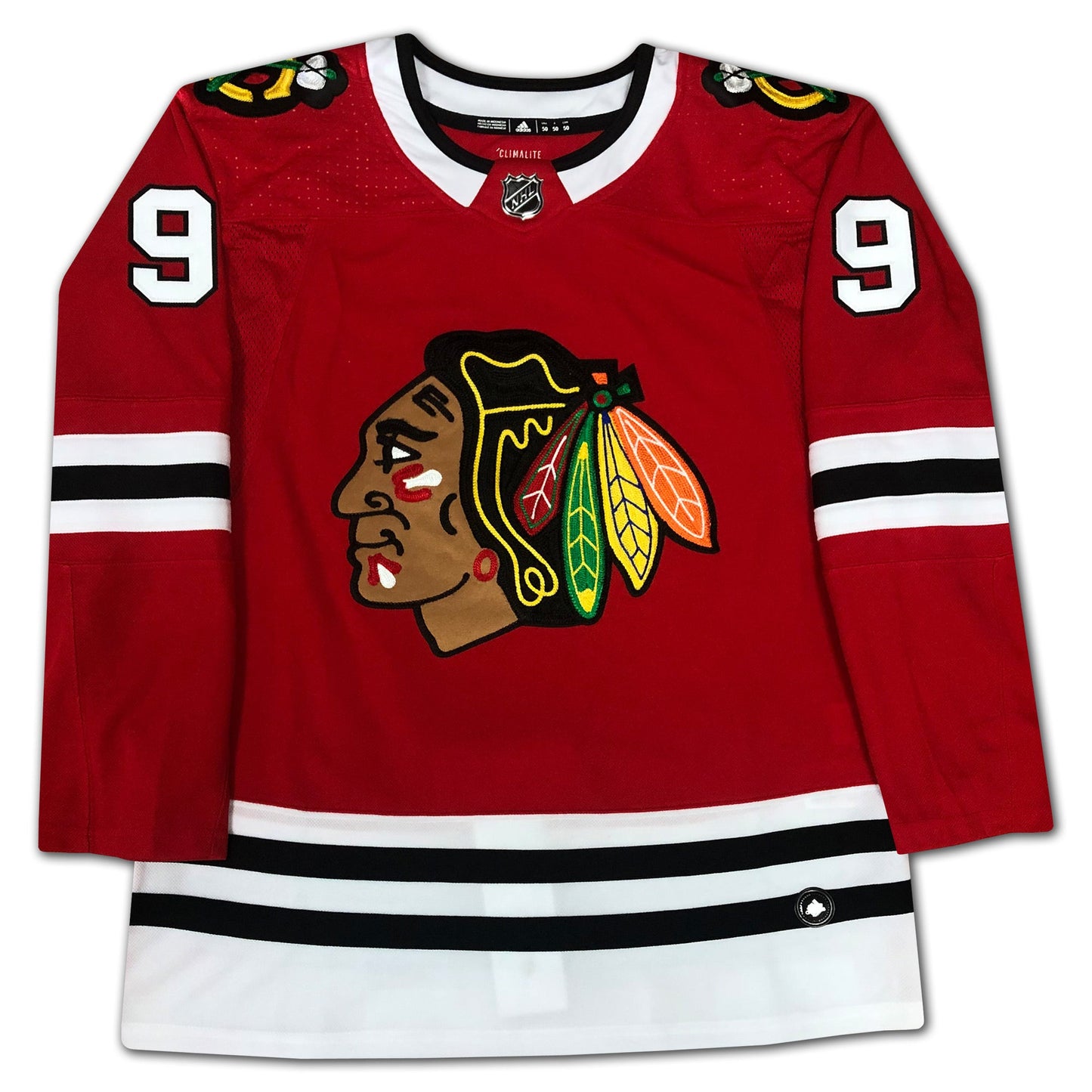 BOBBY HULL SIGNED RED CAREER JERSEY GOLDEN JET LTD ED  /9 - CHICAGO BLACKHAWKS