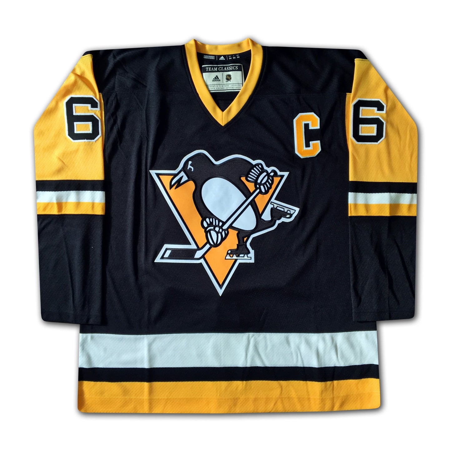 MARIO LEMIEUX CAREER JERSEY SIGNED - LTD ED 166 - PITTSBURGH PENGUINS