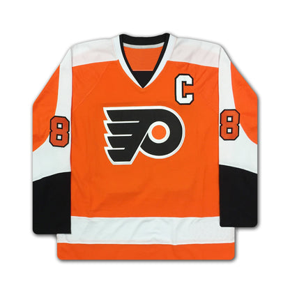 MAILLOT DE CARRIÈRE ERIC LINDROS AUTOGRAPHÉ ÉDITION LIMITÉE 188 - PHILADELPHIA FLYERS