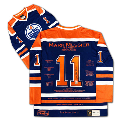 Mark Messier Oilers Career Jersey Elite Edition #11 of 11