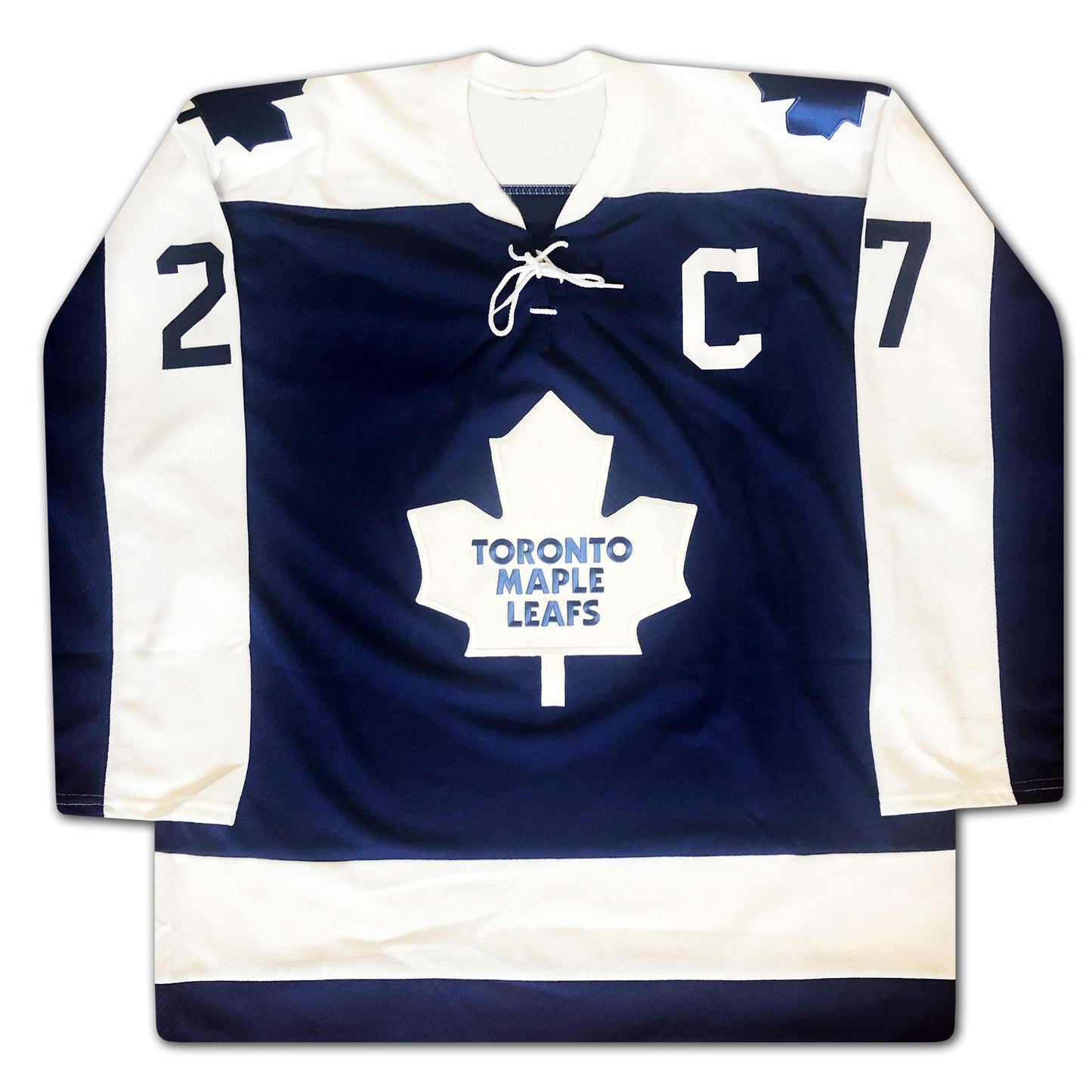 DARRYL SITTLER CAREER JERSEY SIGNED - LTD ED 199 - TORONTO MAPLE LEAFS