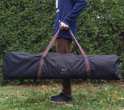 Deluxe Quilted Hammock with 3-Beam Stand