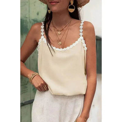 Casual Loose Thin Sleeveless Top For Women