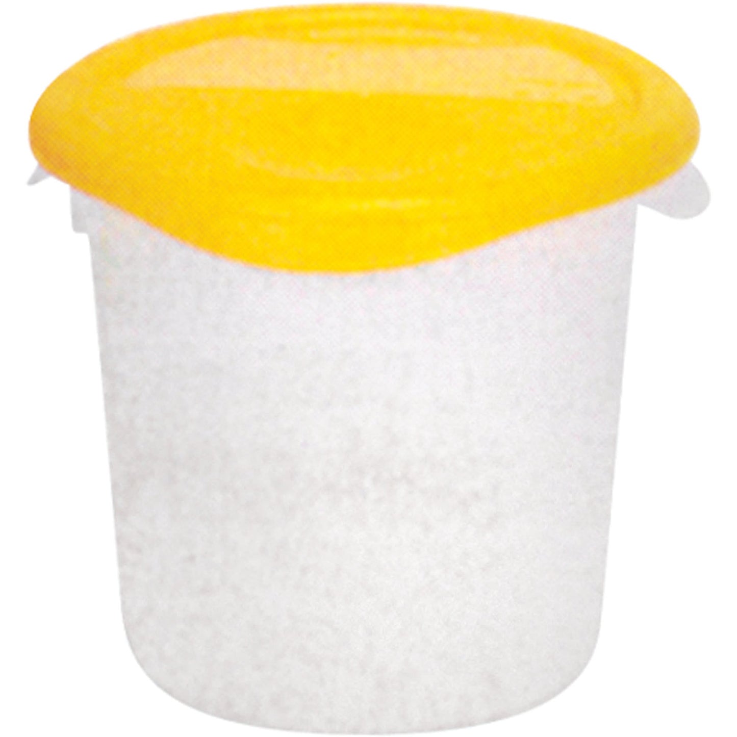 Récipients de stockage ronds, 19,8 cm H x 21,6 cm P, capacité de 3,79 L, transparents