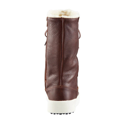 Baffin Women's Yorkville Wool Lined Waterproof Leather Winter Boots with Side Zip Entry