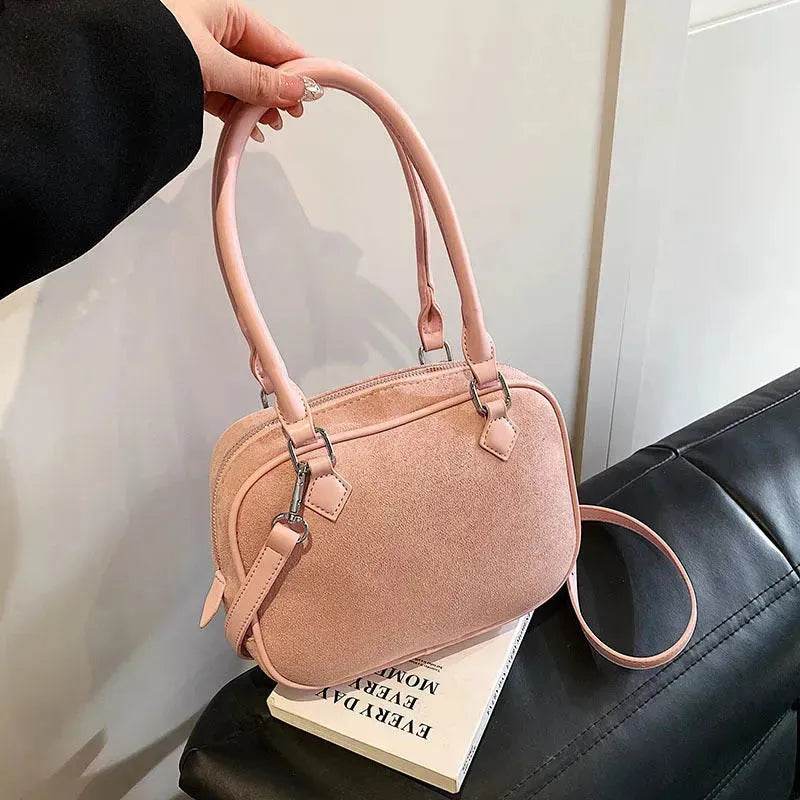 Fashion Special-interest Handbag Women's Crossbody Bag Suede