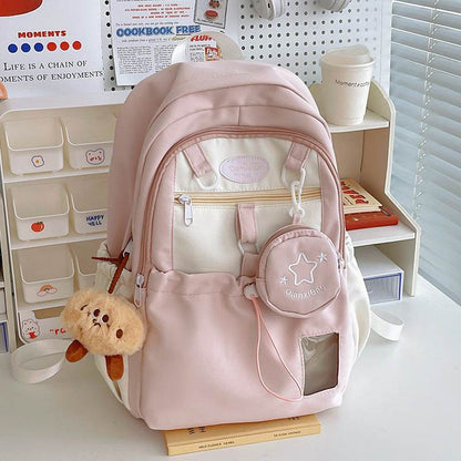 Large Capacity Easy Wash School bag Girls Backpack