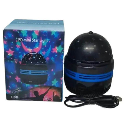 Projecteur de lumière LED Mini boule de cristal magique ciel étoilé