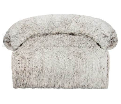 Tapis de lit amovible pour animaux de compagnie, canapé-lit pour chien, lit en peluche pour animaux de compagnie