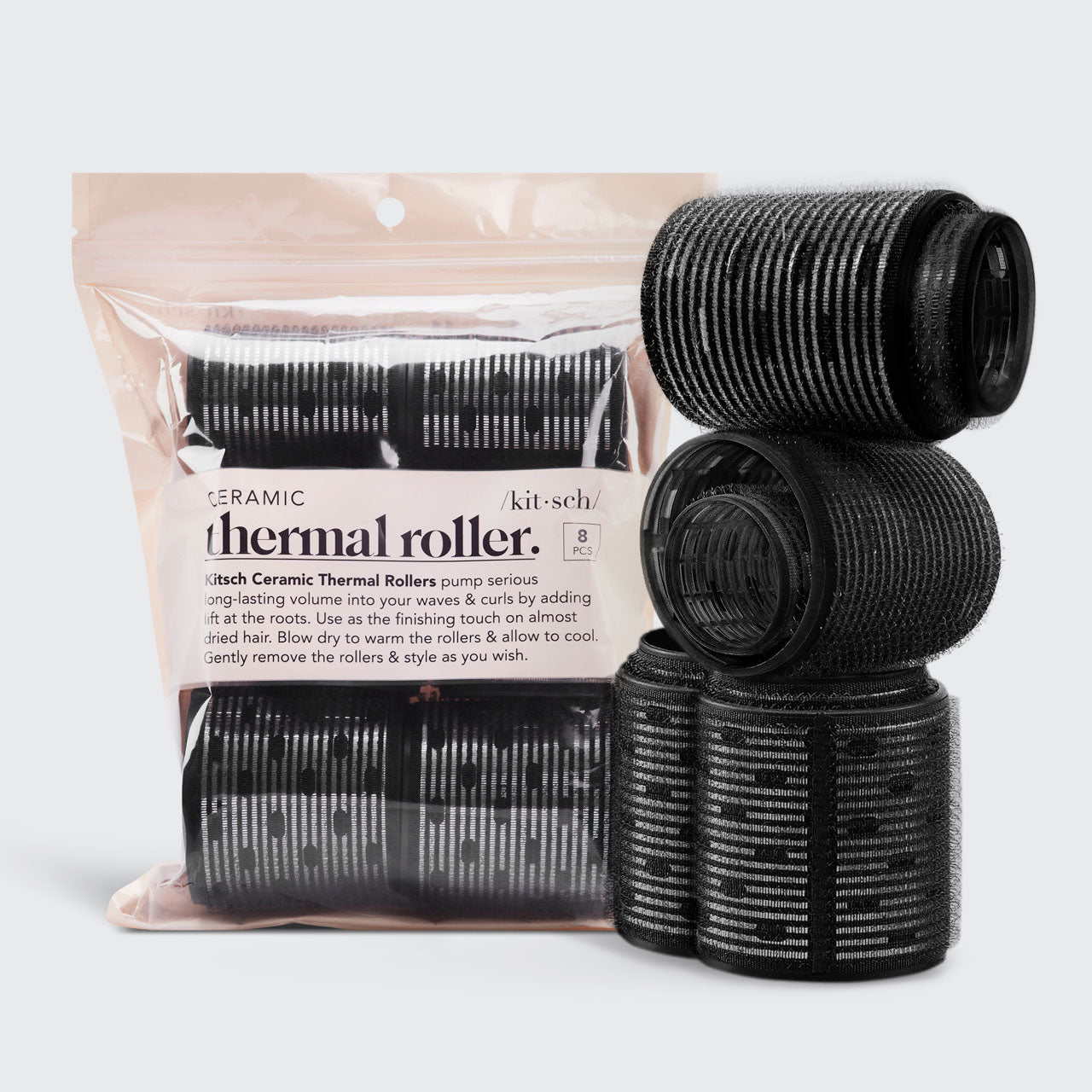 Ceramic Hair Roller Variety Pack – 8 Piece Set