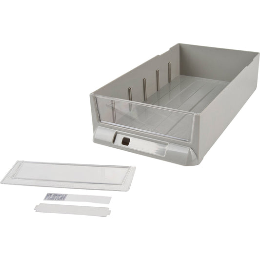 Tiroir de rechange pour meubles de rangement KPC-100, plastique, 6-3/8" L x 11-3/10" P x 2-11/16" H, gris