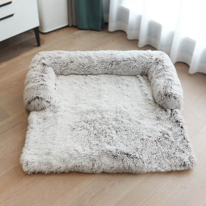Tapis de lit amovible pour animaux de compagnie, canapé-lit pour chien, lit en peluche pour animaux de compagnie