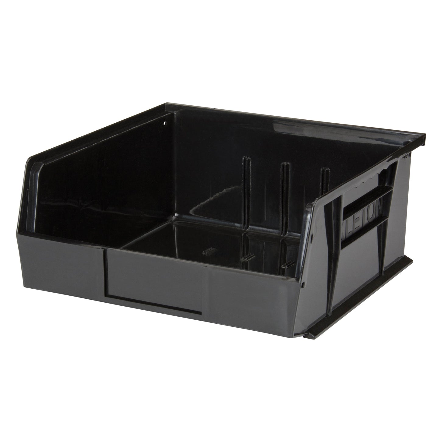 Stack & Hang Bin, 11" W x 5" H x 10-7/8" D, Black