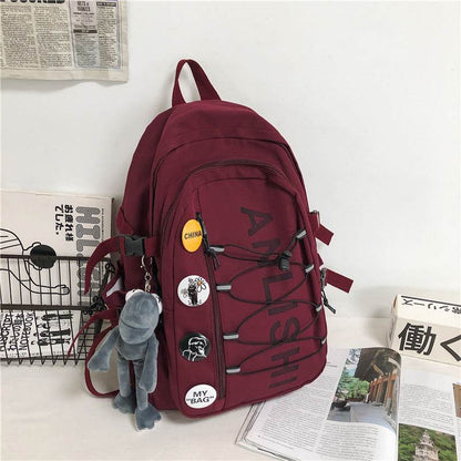 Unisex Teen Large Capacity Sports College High School Backpack