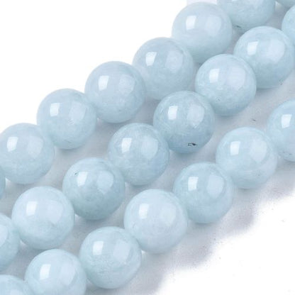 Blue Chalcedony Gemstone Bead