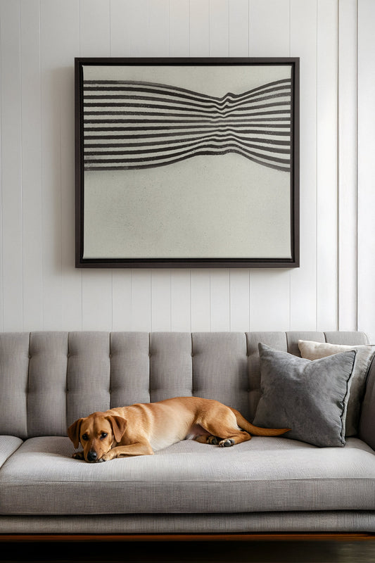 INFINITE STRIPES, Artwork on stretched canvas