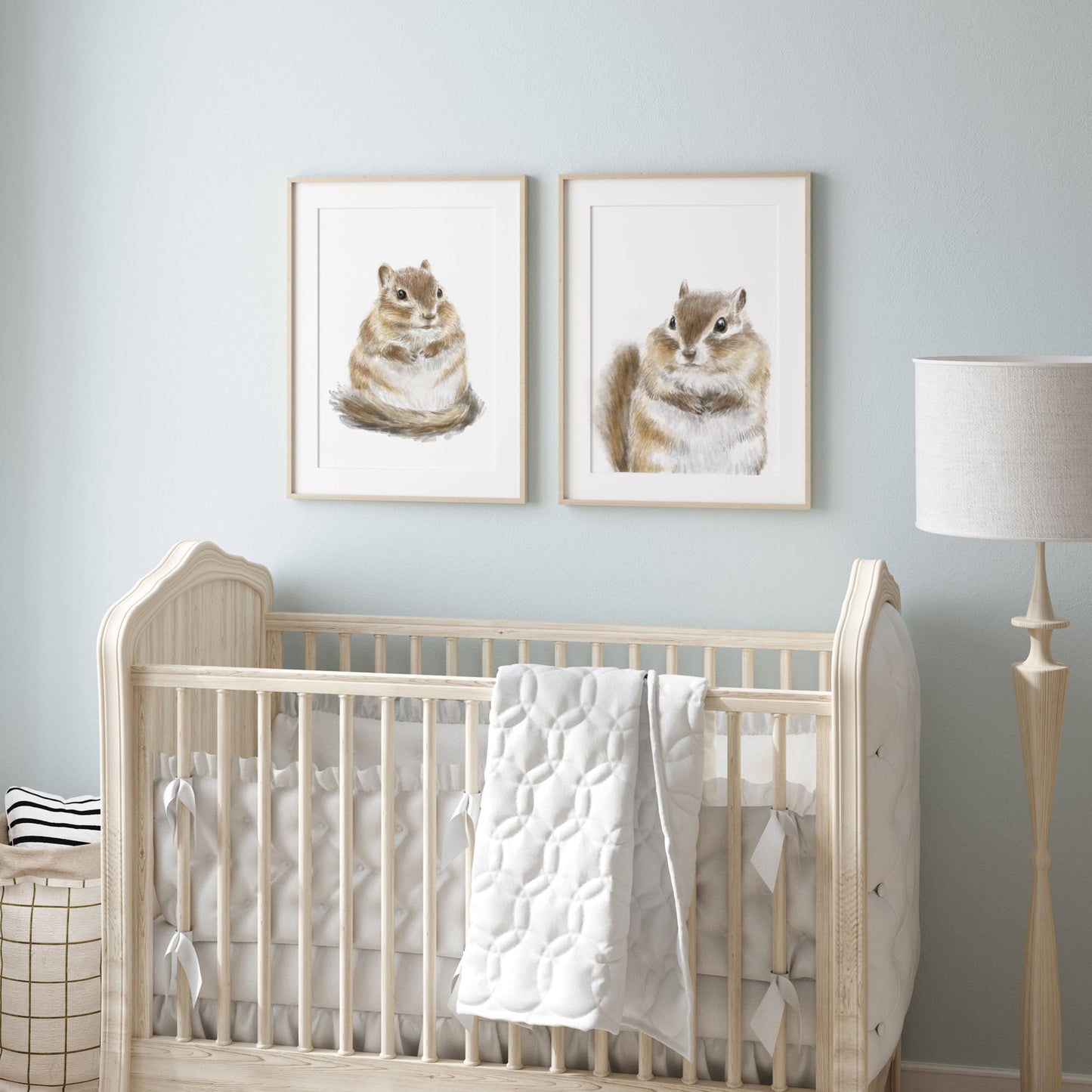 Chipmunk Print Set