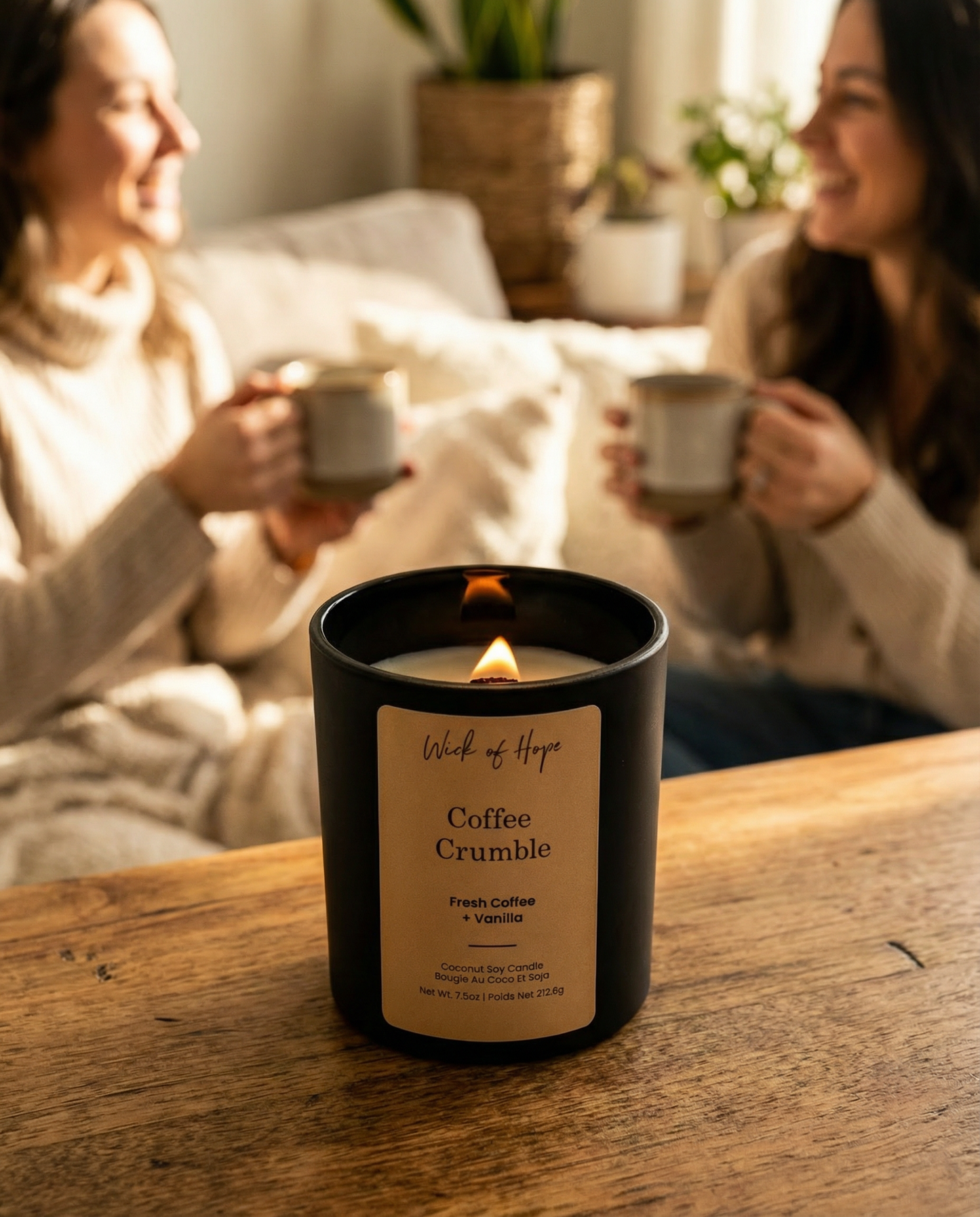 Coffee Crumble Candle | Fresh Coffee + Vanilla