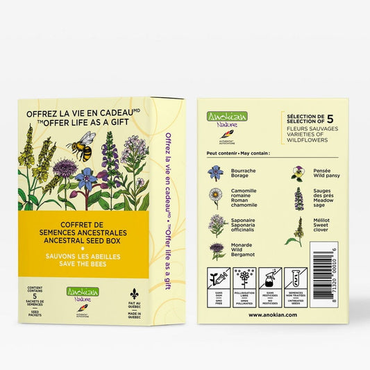 Coffret Sauvons les Abeilles | Semences Ancestrales