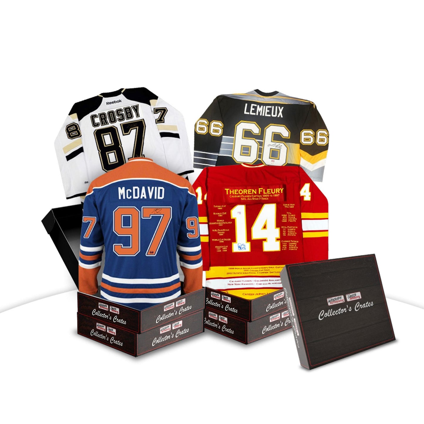COLLECTOR'S CRATE - SERIES 1 - HUNT FOR RARE HOCKEY MEMORABILIA – LIMITED TO 50