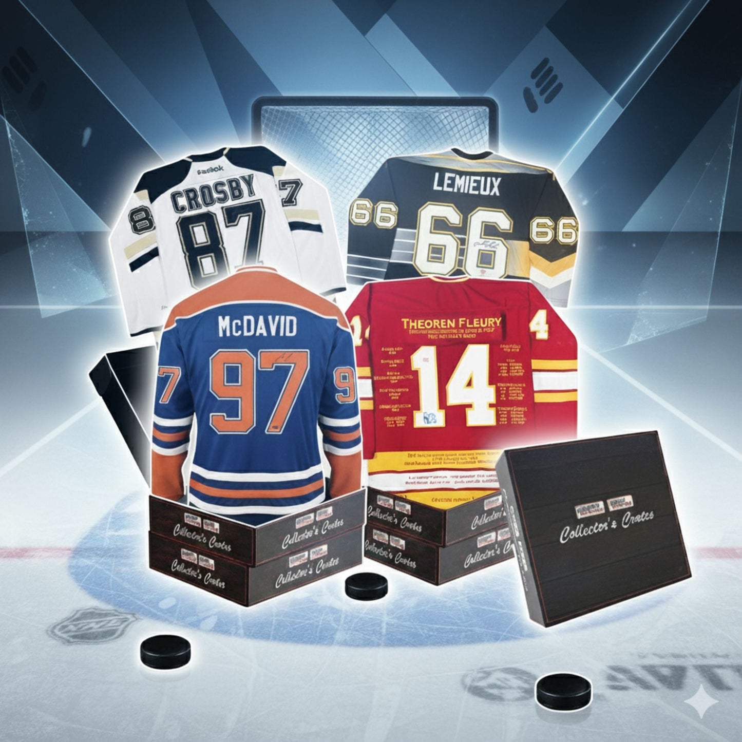COLLECTOR'S CRATE - SERIES 1 - HUNT FOR RARE HOCKEY MEMORABILIA – LIMITED TO 50