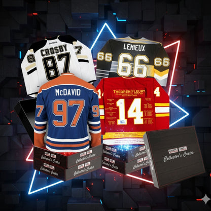 COLLECTOR'S CRATE - SERIES 1 - HUNT FOR RARE HOCKEY MEMORABILIA – LIMITED TO 50