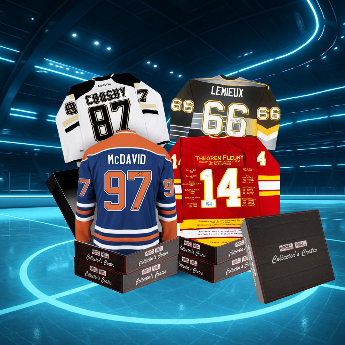 COLLECTOR'S CRATE - SERIES 1 - HUNT FOR RARE HOCKEY MEMORABILIA – LIMITED TO 50