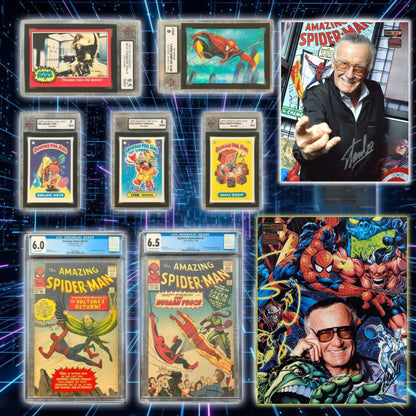 COFFRET MYSTÈRE DE COLLECTIONNEUR – SÉRIE DE BANDES DESSINÉES 5 – ÉDITION LIMITÉE /20 OBJETS DE COLLECTION DE BD SIGNÉS ET OBJETS RARES AUTOGRAPHES