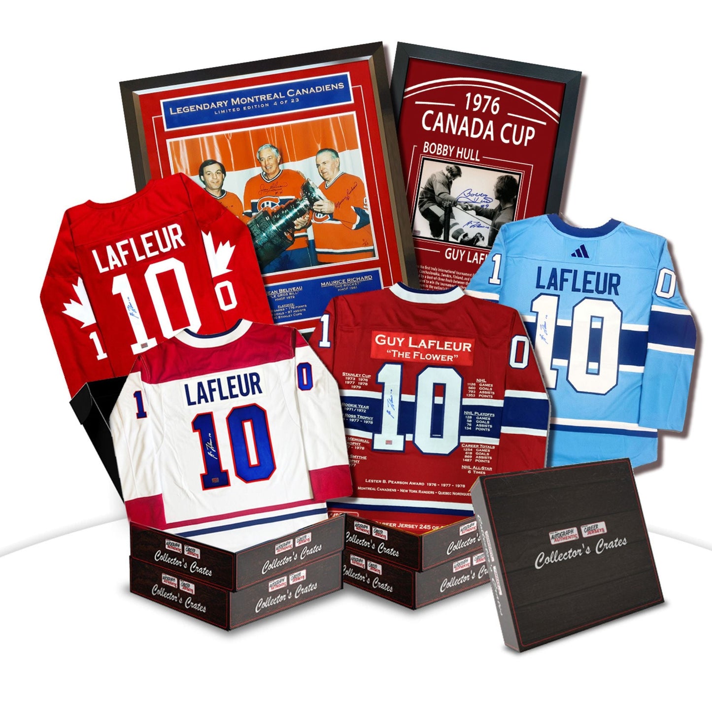 COLLECTOR'S CRATE - GUY LAFLEUR SUPER SERIES - LIMITED TO 10
