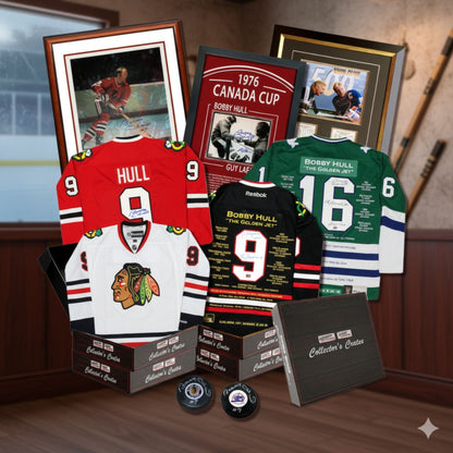 COLLECTOR'S CRATE - BOBBY HULL GOLDEN SERIES - LIMITED TO 20