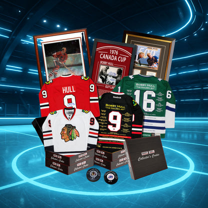 COLLECTOR'S CRATE - BOBBY HULL GOLDEN SERIES - LIMITED TO 20