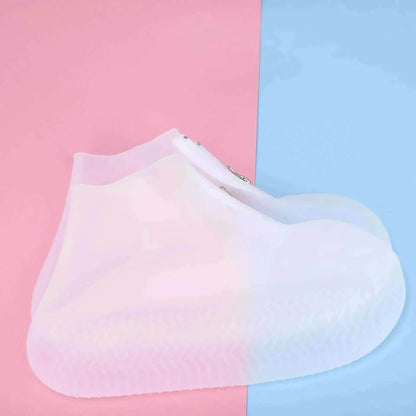 colorful Portable Silicone Waterproof Non-slip Shoe Cover