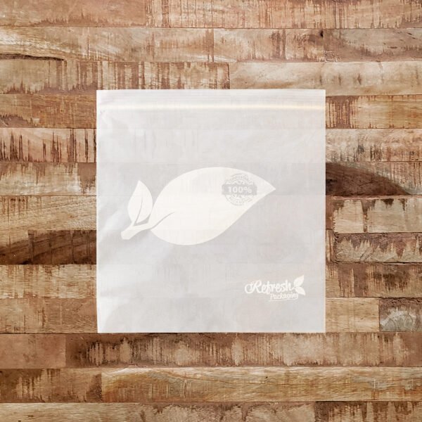 Compostable Zip-Top Bags - Medium - (20 Bags 18x19cm)