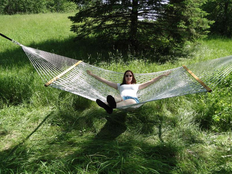 Cotton Rope Hammock - Double
