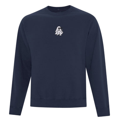 Crewneck Ghost à lunettes brodé