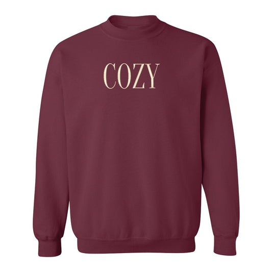 Col rond brodé « Cozy »