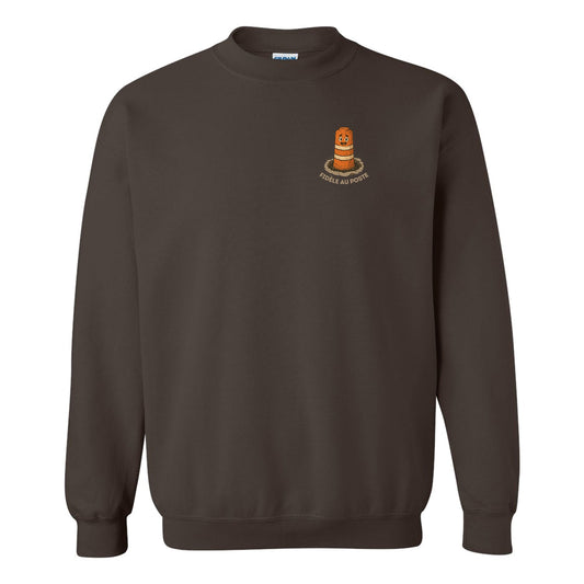 Crewneck imprimé « Fidèle au poste »